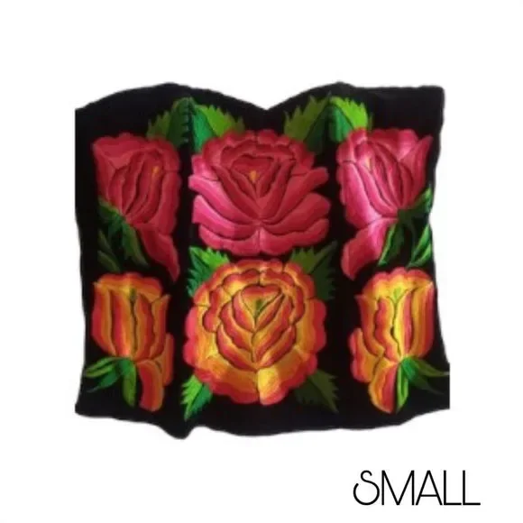 Mexican Embroidered Handmade Corset - Picture 13 of 15